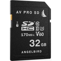 AV PRO SD 32GB V60-2 PACK Angelbird 32GB AV Pro UHS-II SDHC Memory Card(2-Pack)
