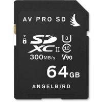 AVP064SD Angelbird 64GB AV Pro UHS/II SDXC Memory Card