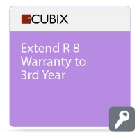 XR8RPWNTY-03 Cubix3-Year Extended Warranty For R 8     