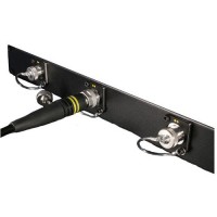 BR003 FieldCast19"Panel with Four 2Core SM Chassis Connectors