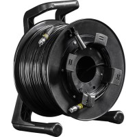 C5200 FieldCast4Core Single-Mode Fiber Optic Cable on Winding Drum