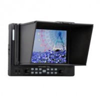 MustHD 7' LCD HDMI On-camera Field Monitor with Focus Assist and Color Peaking
