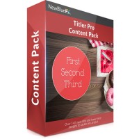 TITLER PRO CONTENT PACK NewBlueFXTitler Pro Content Pack (Download)     