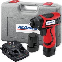 ACDelco ARD847 Li-ion 8-Volt Super Compact Drill Driver, 111 in-lbs, 2 Battery i